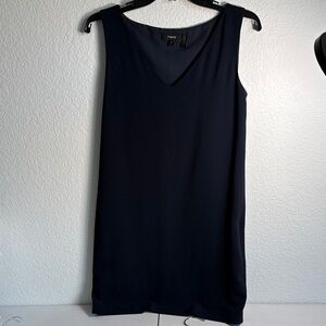 Theory Navy Sleeveless Mini Dress
